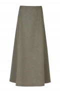 FLARED MIDI SKIRT