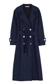 DENIM TRENCH 