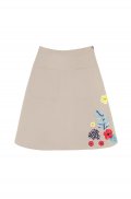 SAFARI EMBELLISHED SKIRT