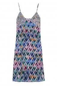 PRINTED SLIP DRESS